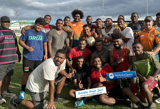 A community rugby network in Fiji